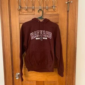 Red Harvard Sweatshirt Hoodie